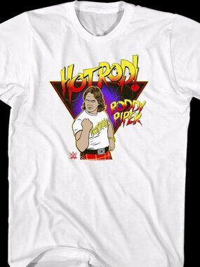 Illustrated Rowdy Roddy Piper T-Shirt